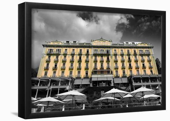 Grand Hotel Tremezzo Lake Como Italy-null-Framed Poster