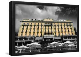 Grand Hotel Tremezzo Lake Como Italy-null-Framed Poster