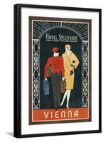 Grand Hotel Vienna-Collection Caprice-Framed Art Print