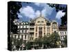 Grand Hotel, Wenceslas Square, Prague, Czech Republic-Peter Thompson-Stretched Canvas