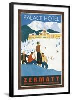 Grand Hotel Zermatt-Collection Caprice-Framed Giclee Print