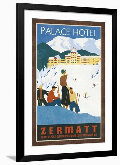 Grand Hotel Zermatt-Collection Caprice-Framed Giclee Print