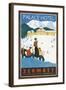 Grand Hotel Zermatt-Collection Caprice-Framed Art Print