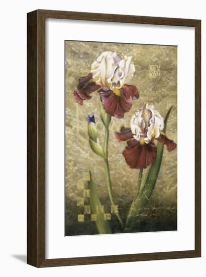 Grand Irises-Fangyu Meng-Framed Giclee Print