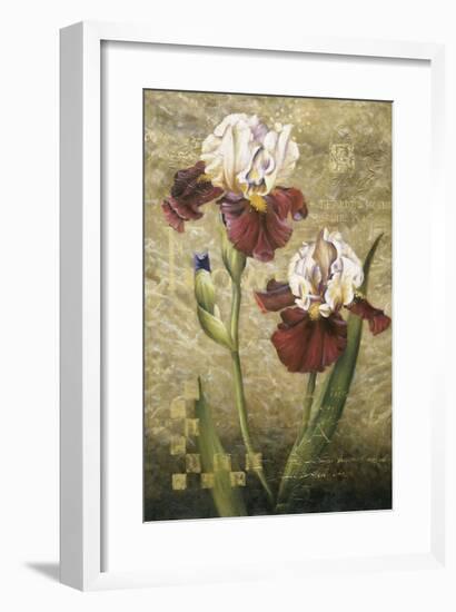 Grand Irises-Fangyu Meng-Framed Giclee Print