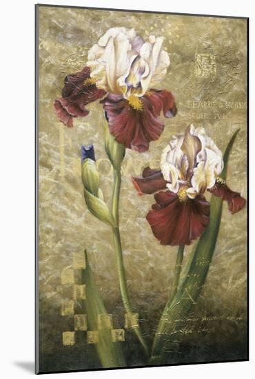 Grand Irises-Fangyu Meng-Mounted Giclee Print