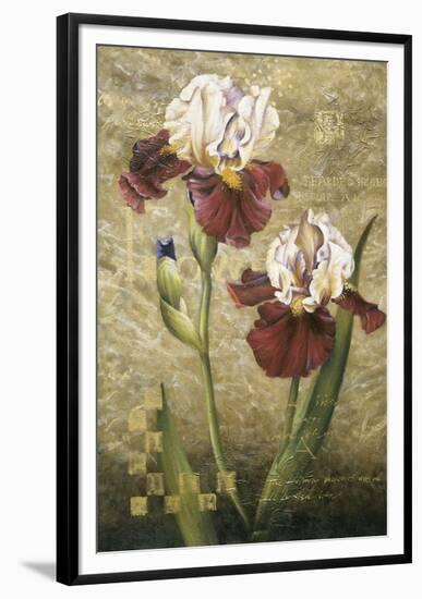 Grand Irises-Fangyu Meng-Framed Giclee Print