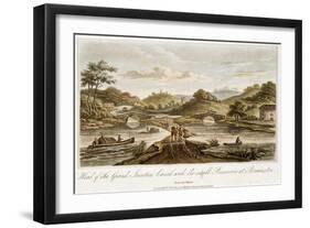 Grand Junction Canal, Braunston, Northamptonshire, 1819-John Hassell-Framed Giclee Print