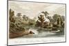 Grand Junction Canal from Stow Hill Near Upper Heyford, Northamptonshire, 1819-John Hassell-Mounted Giclee Print