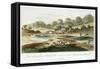 Grand Junction Canal, Northampstonshire, 1819-null-Framed Stretched Canvas