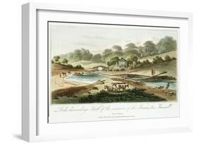 Grand Junction Canal, Northampstonshire, 1819-null-Framed Giclee Print