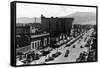 Grand Junction, Colorado - Street Scene-Lantern Press-Framed Stretched Canvas