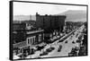 Grand Junction, Colorado - Street Scene-Lantern Press-Framed Stretched Canvas