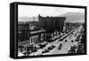 Grand Junction, Colorado - Street Scene-Lantern Press-Framed Stretched Canvas