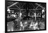 Grand Lake, Colorado - Interior Lobby of Grand Lake Lodge-Lantern Press-Framed Art Print