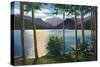 Grand Lake, Colorado - Sunrise Scene on the Lake-Lantern Press-Stretched Canvas