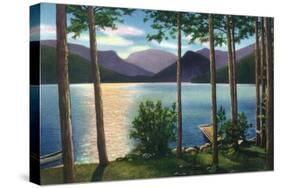 Grand Lake, Colorado - Sunrise Scene on the Lake-Lantern Press-Stretched Canvas