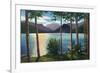 Grand Lake, Colorado - Sunrise Scene on the Lake-Lantern Press-Framed Art Print