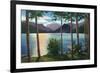 Grand Lake, Colorado - Sunrise Scene on the Lake-Lantern Press-Framed Art Print