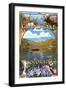 Grand Lake, Colorado Views-Lantern Press-Framed Art Print