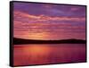 Grand Lake Matagamon, Brilliant Sunrise, Baxter State Park, Maine-Greg Probst-Framed Stretched Canvas