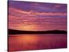 Grand Lake Matagamon, Brilliant Sunrise, Baxter State Park, Maine-Greg Probst-Stretched Canvas