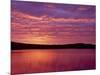 Grand Lake Matagamon, Brilliant Sunrise, Baxter State Park, Maine-Greg Probst-Mounted Photographic Print