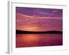 Grand Lake Matagamon, Brilliant Sunrise, Baxter State Park, Maine-Greg Probst-Framed Photographic Print