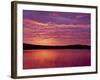 Grand Lake Matagamon, Brilliant Sunrise, Baxter State Park, Maine-Greg Probst-Framed Photographic Print