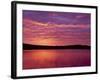 Grand Lake Matagamon, Brilliant Sunrise, Baxter State Park, Maine-Greg Probst-Framed Photographic Print