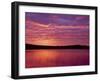 Grand Lake Matagamon, Brilliant Sunrise, Baxter State Park, Maine-Greg Probst-Framed Photographic Print