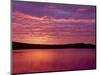 Grand Lake Matagamon, Brilliant Sunrise, Baxter State Park, Maine-Greg Probst-Mounted Photographic Print