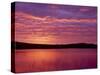 Grand Lake Matagamon, Brilliant Sunrise, Baxter State Park, Maine-Greg Probst-Stretched Canvas