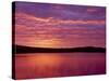 Grand Lake Matagamon, Brilliant Sunrise, Baxter State Park, Maine-Greg Probst-Stretched Canvas