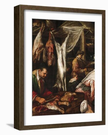 Grand Market-Francesco Bassano II-Framed Giclee Print