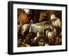 Grand Market-Francesco Bassano II-Framed Giclee Print