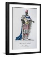 Grand Master of the Order of the Star of Notre-Dame-J. C. Bar-Framed Giclee Print