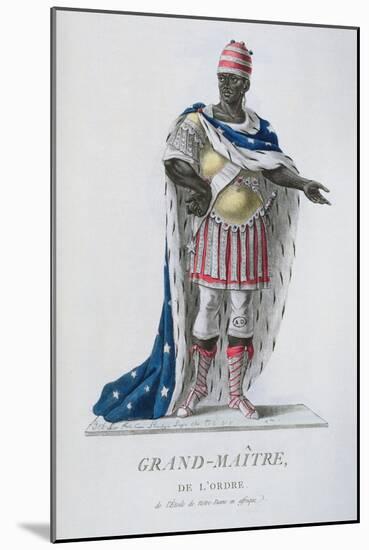 Grand Master of the Order of the Star of Notre-Dame-J. C. Bar-Mounted Giclee Print