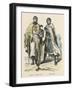 Grand Master of the Teutonic Knights and a Knight of the Order of the Sword-null-Framed Art Print