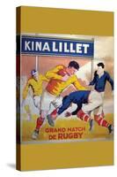 Grand Match De Rugby-null-Stretched Canvas
