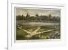 Grand Match for the Championship at the Elysian Fields Hoboken New Jersey-Currier & Ives-Framed Photographic Print