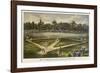 Grand Match for the Championship at the Elysian Fields Hoboken New Jersey-Currier & Ives-Framed Photographic Print