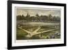 Grand Match for the Championship at the Elysian Fields Hoboken New Jersey-Currier & Ives-Framed Photographic Print