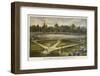 Grand Match for the Championship at the Elysian Fields Hoboken New Jersey-Currier & Ives-Framed Premium Photographic Print