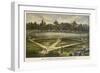 Grand Match for the Championship at the Elysian Fields Hoboken New Jersey-Currier & Ives-Framed Photographic Print