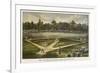 Grand Match for the Championship at the Elysian Fields Hoboken New Jersey-Currier & Ives-Framed Photographic Print