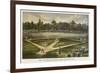 Grand Match for the Championship at the Elysian Fields Hoboken New Jersey-Currier & Ives-Framed Photographic Print