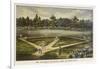 Grand Match for the Championship at the Elysian Fields Hoboken New Jersey-Currier & Ives-Framed Photographic Print