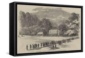 Grand Meeting of the Devon and Cornwall Archery Clubs, at Bitton Manor, Teignmouth-null-Framed Stretched Canvas