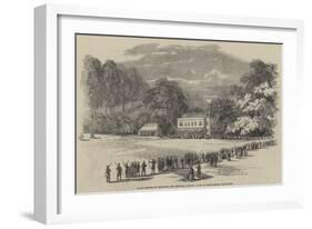 Grand Meeting of the Devon and Cornwall Archery Clubs, at Bitton Manor, Teignmouth-null-Framed Giclee Print